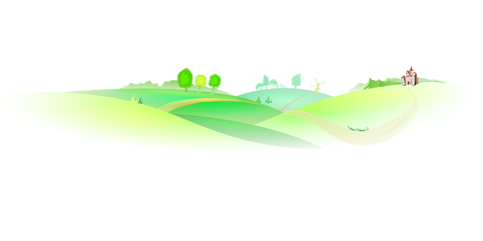 Enchanted Castle Night Scene PNG with transparent background