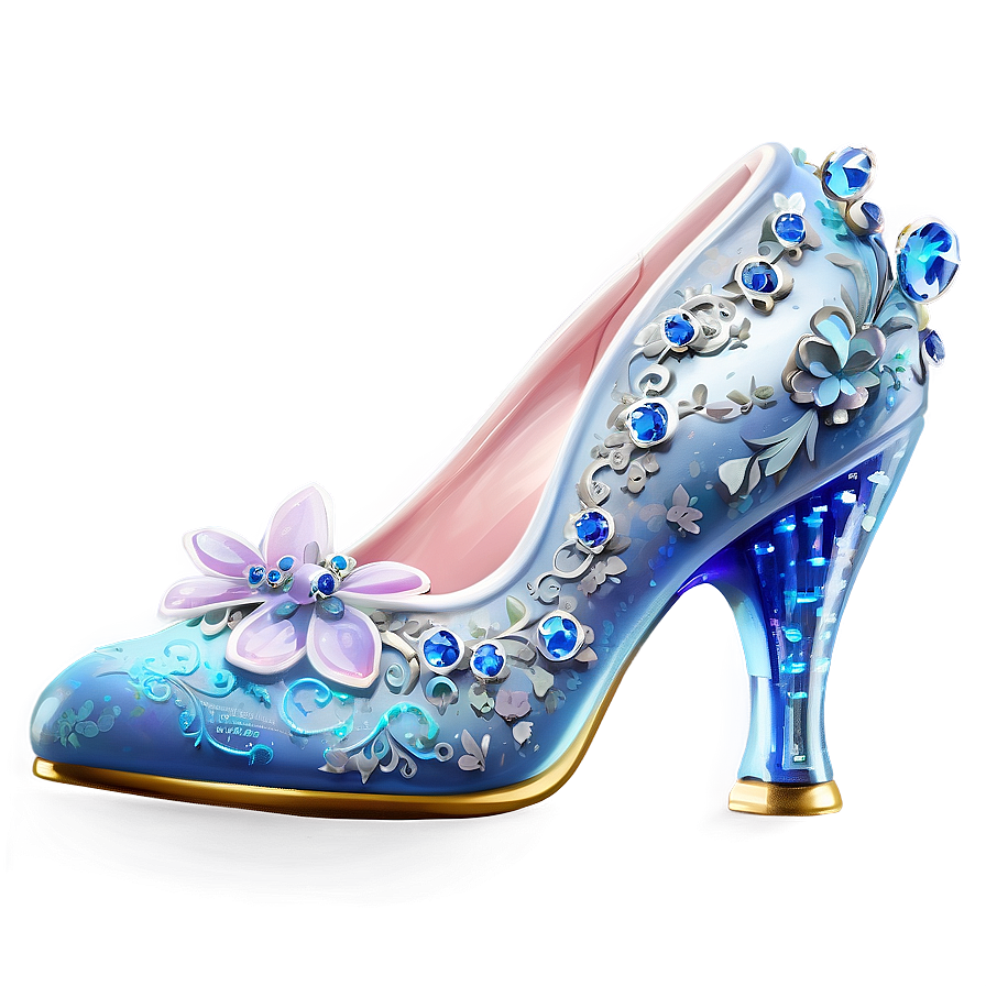 Enchanted Cinderella Heel Png 06292024