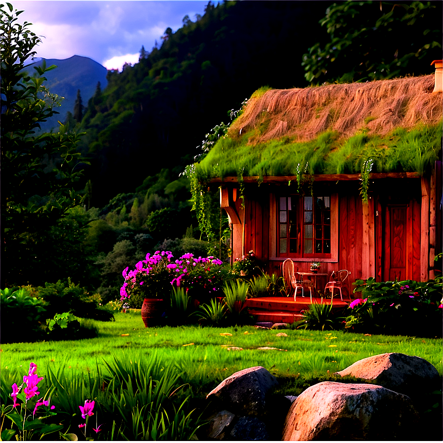 Enchanted Cottage In The Glen Png 55