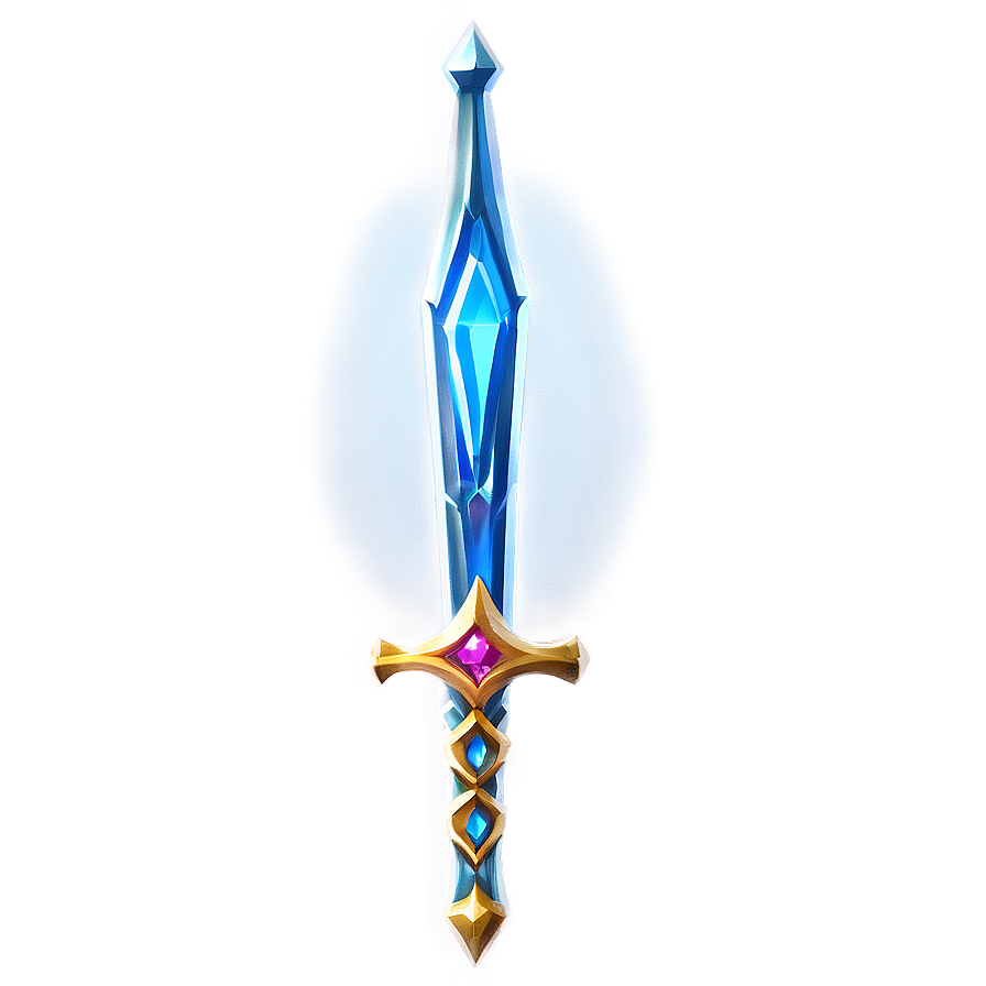 Enchanted Diamond Sword Image PNG 21 PNG image with a transparent background, free high-resolution download