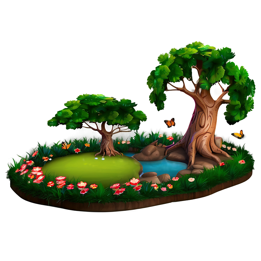 Enchanted Dream Forest Png 17