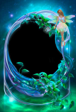 Enchanted_ Fairy_ Flower_ Frame