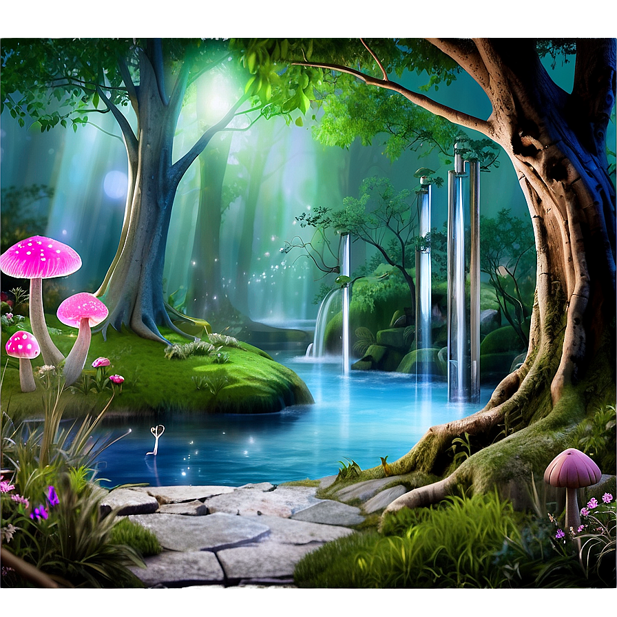 Enchanted Fairy Forest Png 25