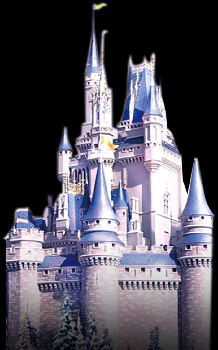 Frozen PNG with transparent background