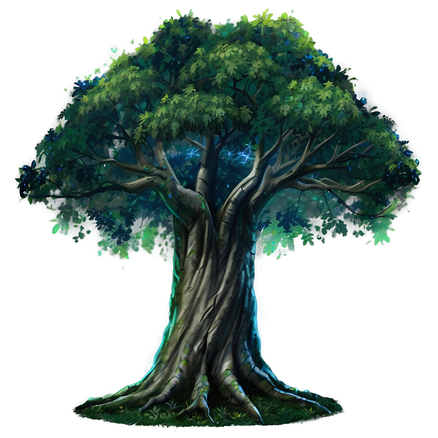 Enchanted Forest Big Tree Png Uac93