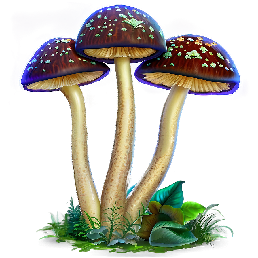 Enchanted Forest Fungi Png 06132024