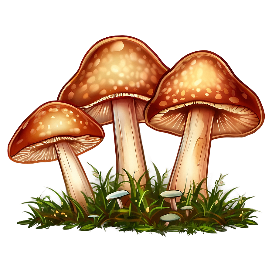 Enchanted Forest Fungi Png Dau22