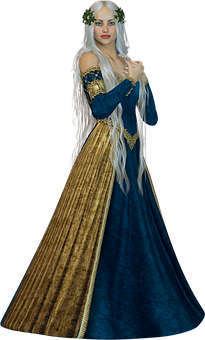 Enchanted_ Forest_ Queen PNG with transparent background