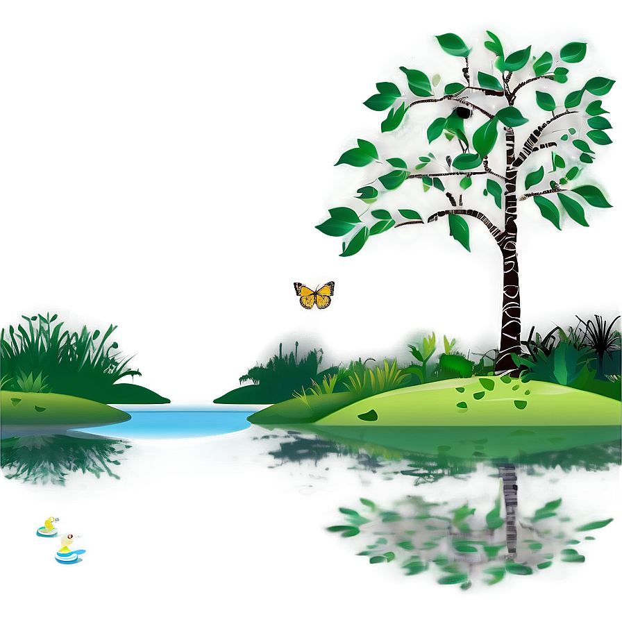 Enchanted Forest Reflection