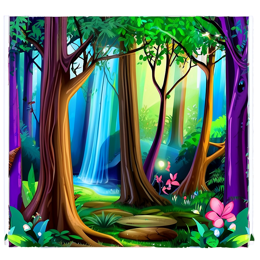 Enchanted Forest Scene Png 31