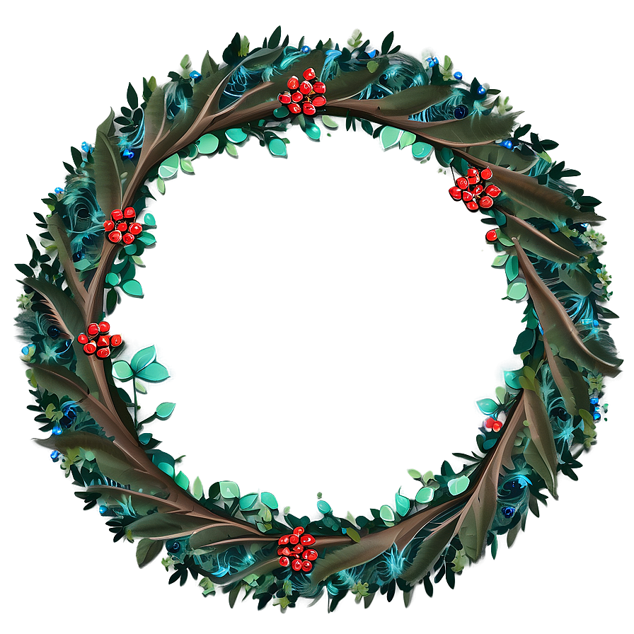 Enchanted Forest Wreath Png 05242024