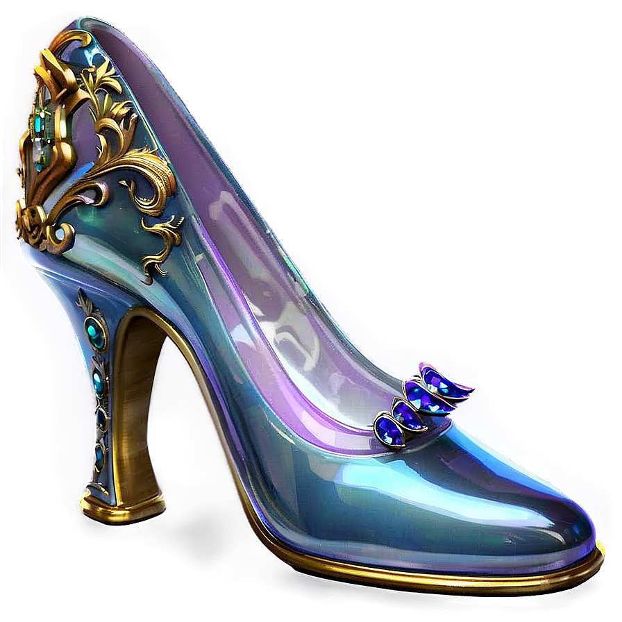 Enchanted Glass Slipper Png Fvn41