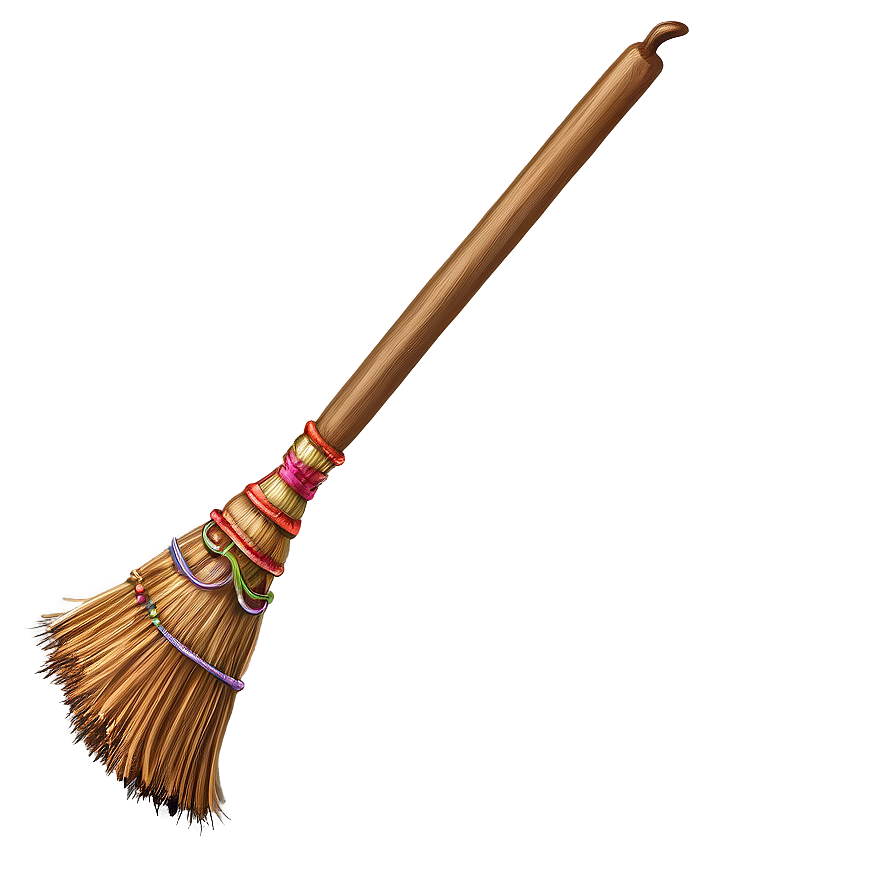 Enchanted Hocus Pocus Broom PNG bqo PNG with transparent background