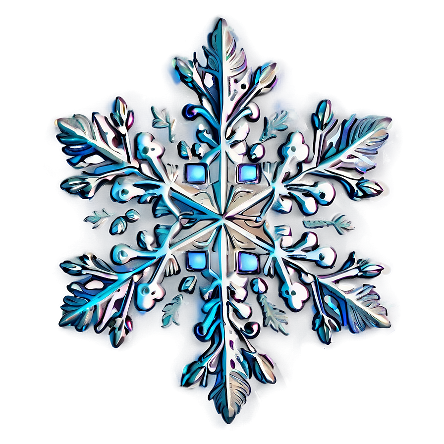 Enchanted Snowflake Beauty Png Gfg