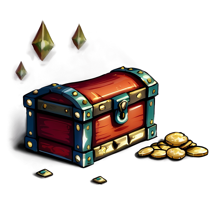 Enchanted Treasure Box PNG lbg37 PNG with transparent background