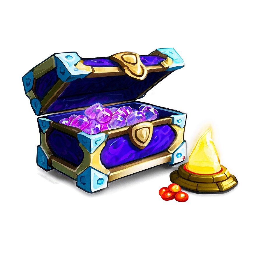 Enchanted Treasure Box PNG sas24 PNG with transparent background