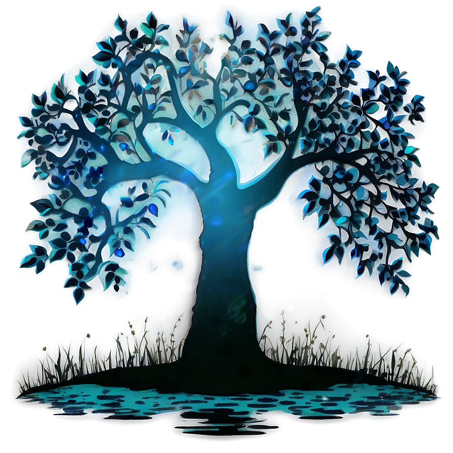 Enchanted Tree Silhouette Png Yot93