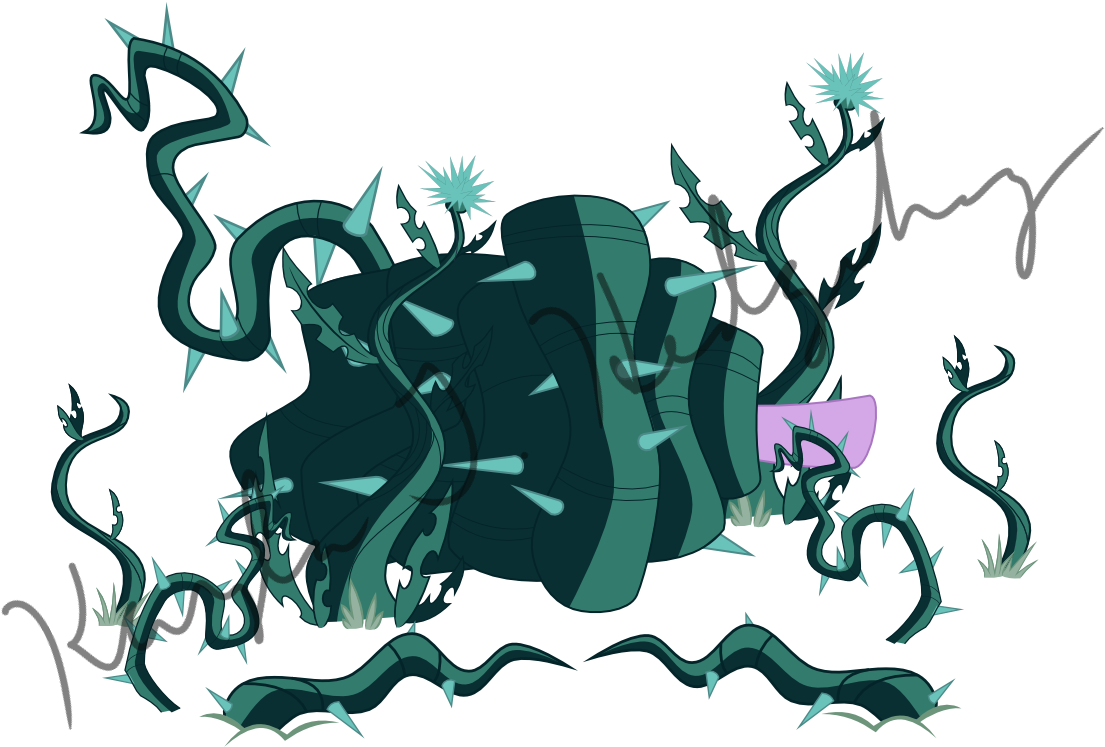 Vines Clipart Teal - Twilight Sparkle Plunder Vines, HD Png Download PNG with transparent background