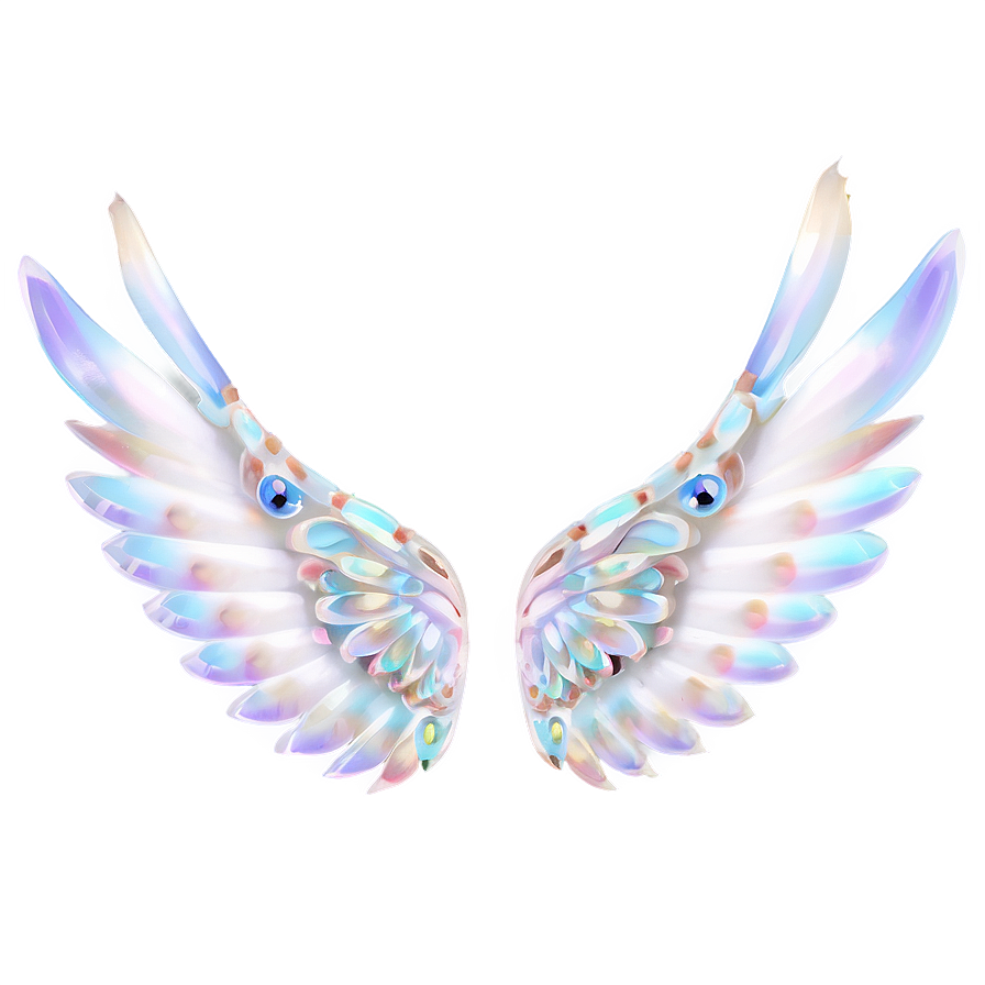 Enchanted White Wings Png Sca56