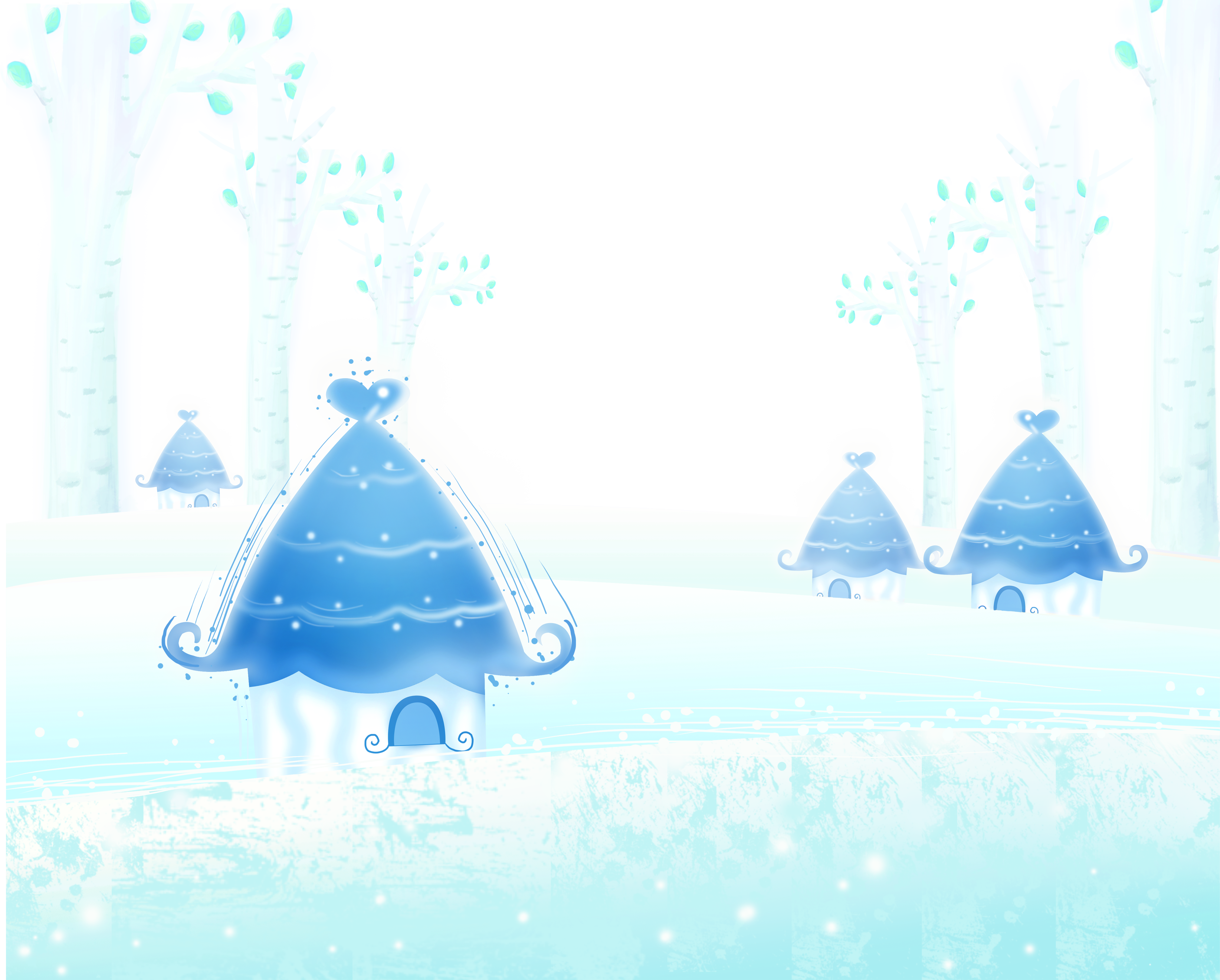 Enchanted_ Winter_ Forest_ Scene