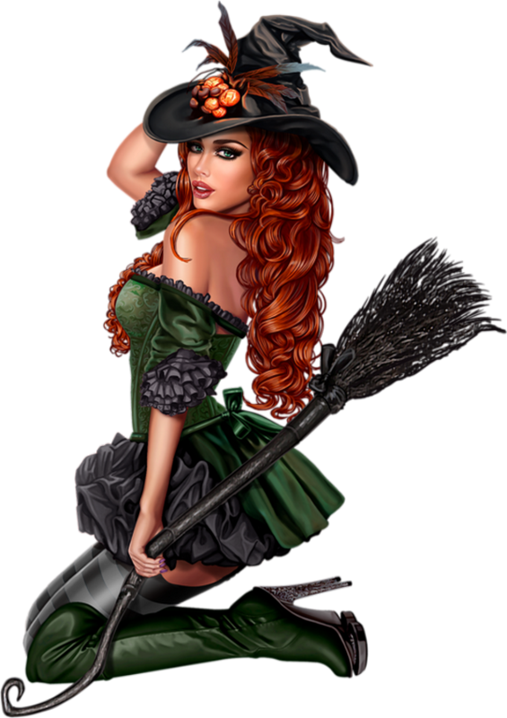 Enchanting Green Witch Illustration.png