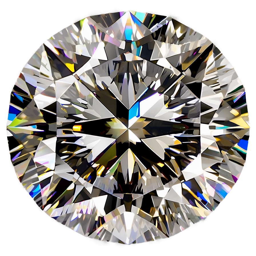 Enchanting Round Diamond Png Lal8