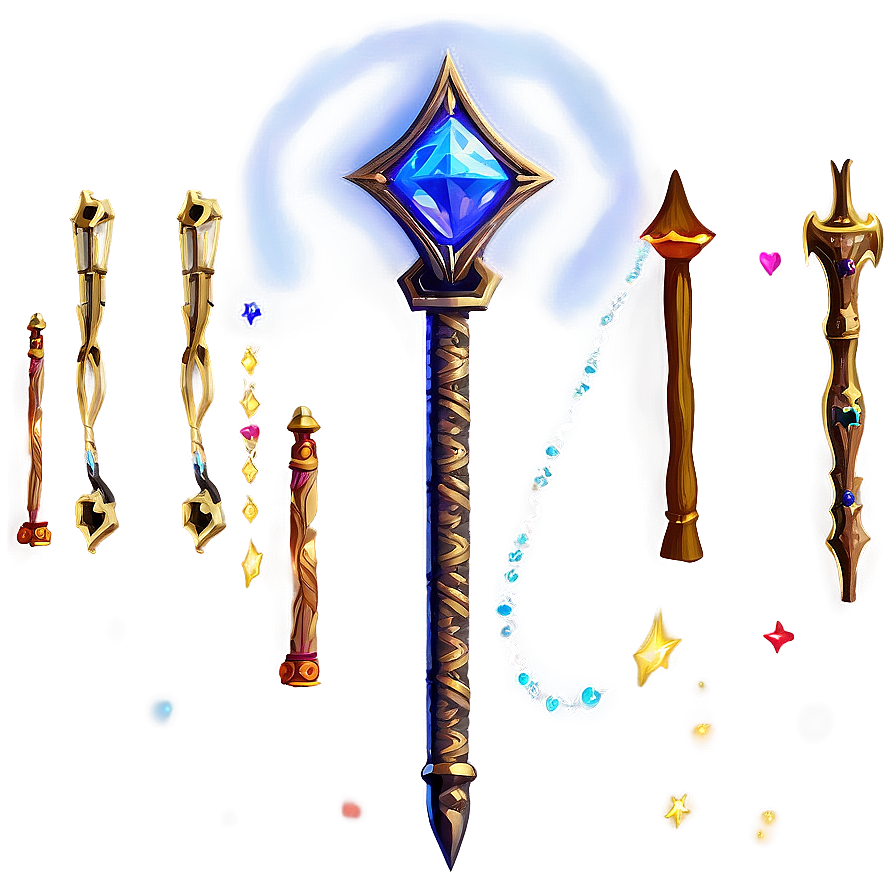 Enchantment Wand Png Aii