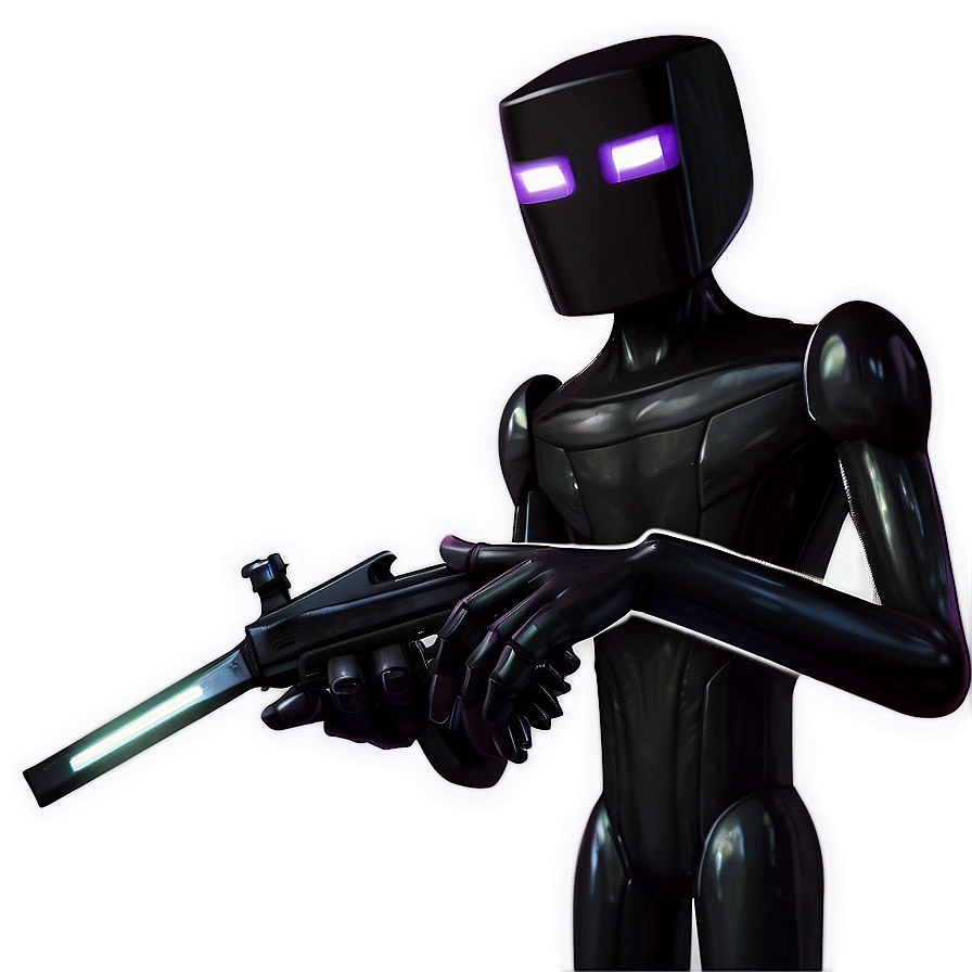 Enderman Character Art PNG 44 PNG image with a transparent background, free high-resolution download