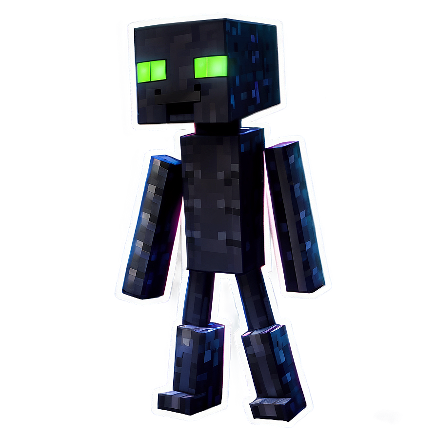 Enderman Minecraft Game PNG 45 PNG image with a transparent background, free high-resolution download