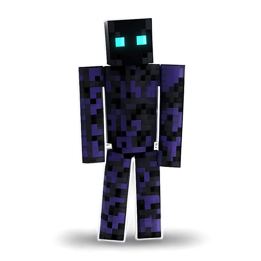 Enderman Minecraft Game PNG 93 PNG image with a transparent background, free high-resolution download