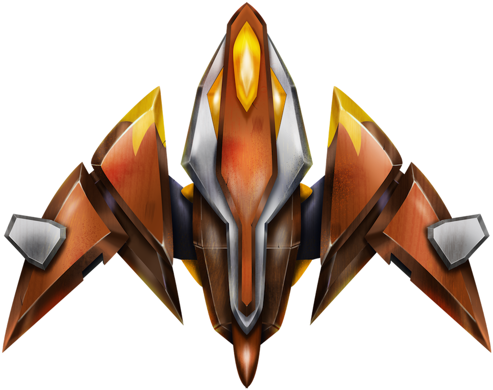 Enemy Spaceship Png , Png Download - Sprite Png Space Shooter, Transparent Png PNG with transparent background