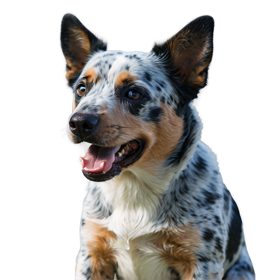 Energetic Blue Heeler Png Qjg