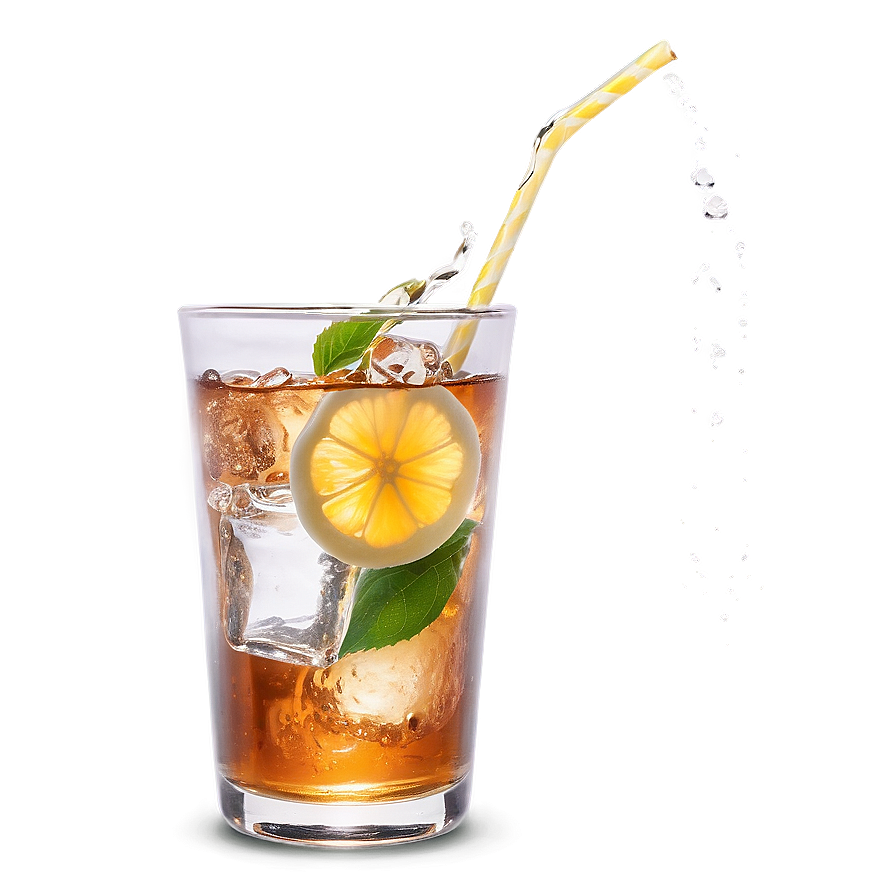 Energizing Iced Tea Splash Png 58