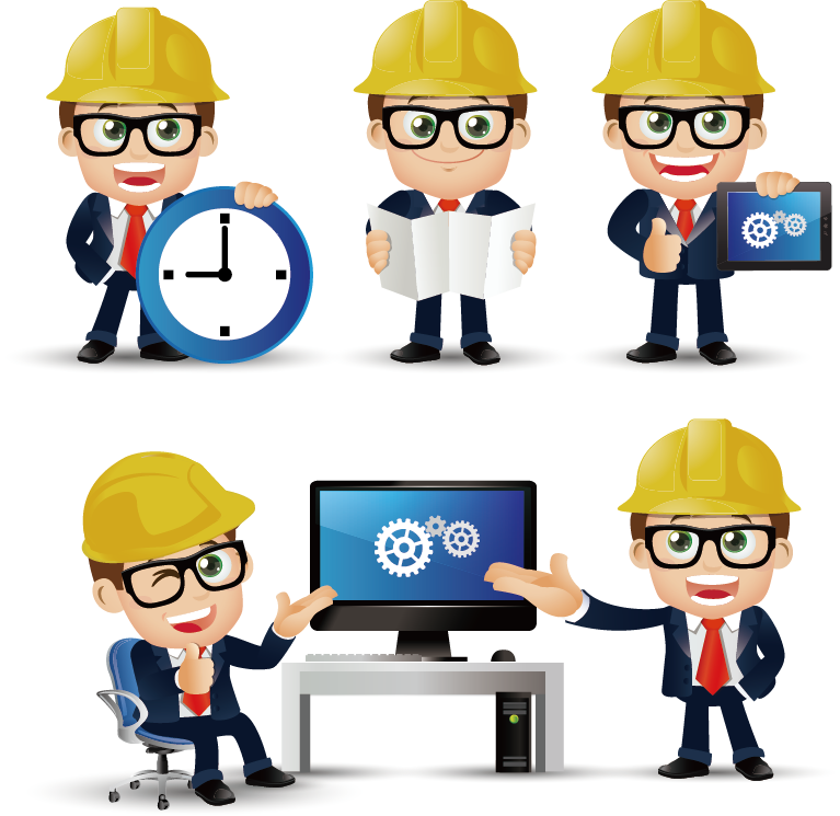 Engineer Png Transparent Background - Engineering Cartoon Png, Png Download PNG with transparent background