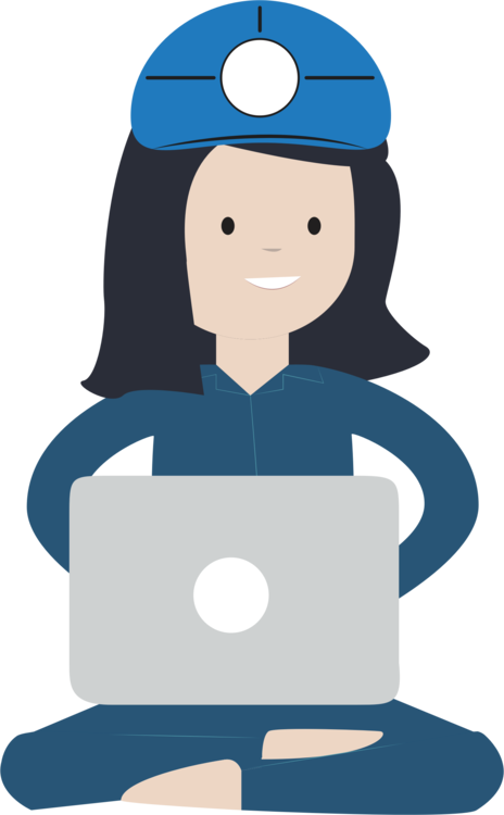 Blue,human Behavior,communication - Computer Engineer Clipart, HD Png Download PNG with transparent background