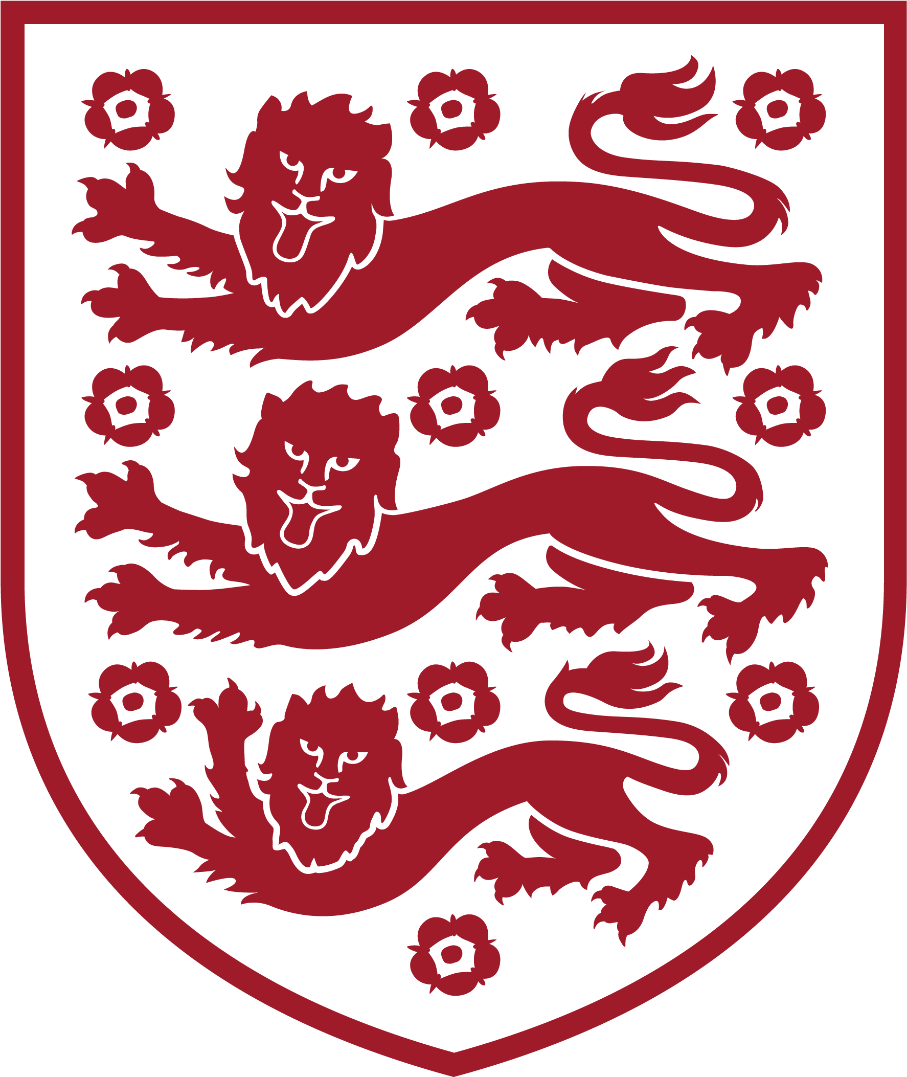 England Three Lions Crest