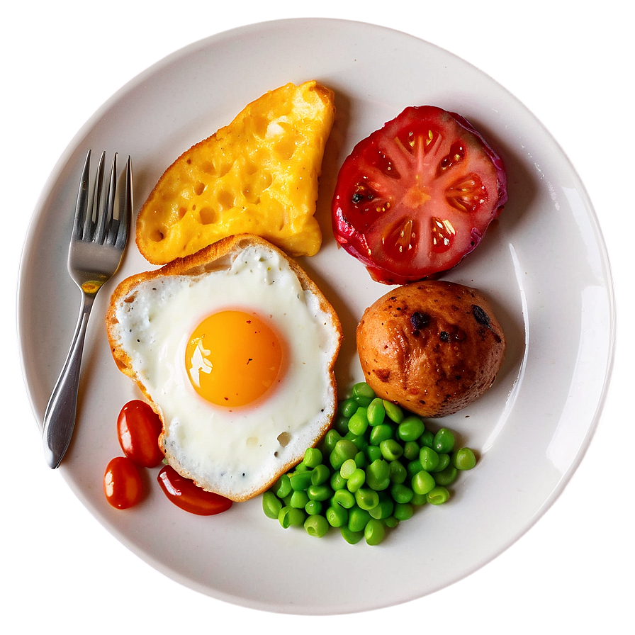 English Breakfast Plate Png Jij