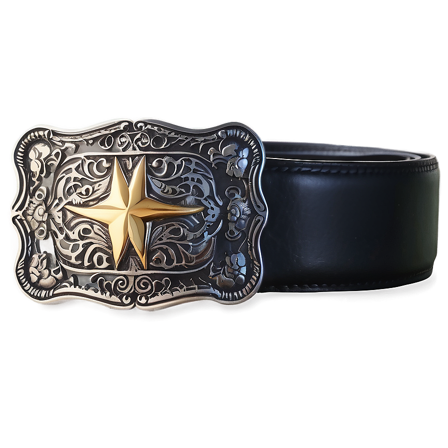 Engraved Belt Buckle Png 10