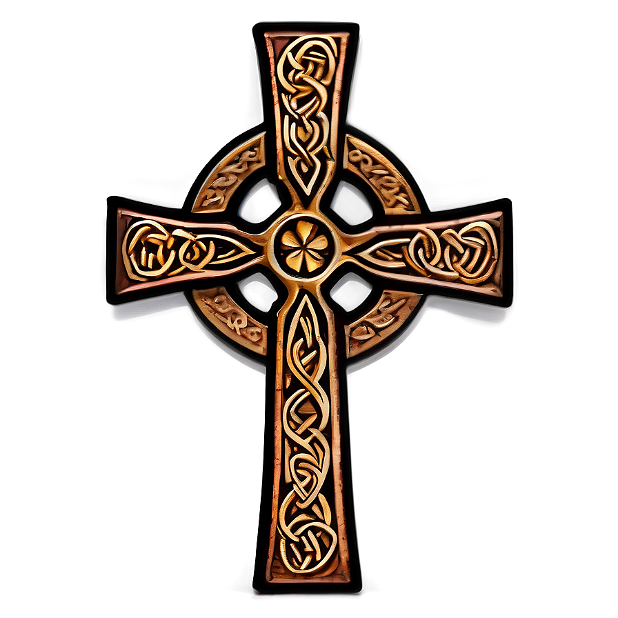 Engraved Celtic Cross Png Whc