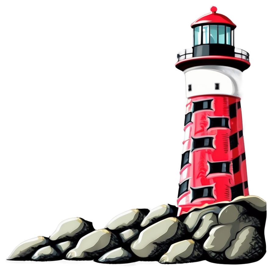 Engraved Lighthouse Png Bqc