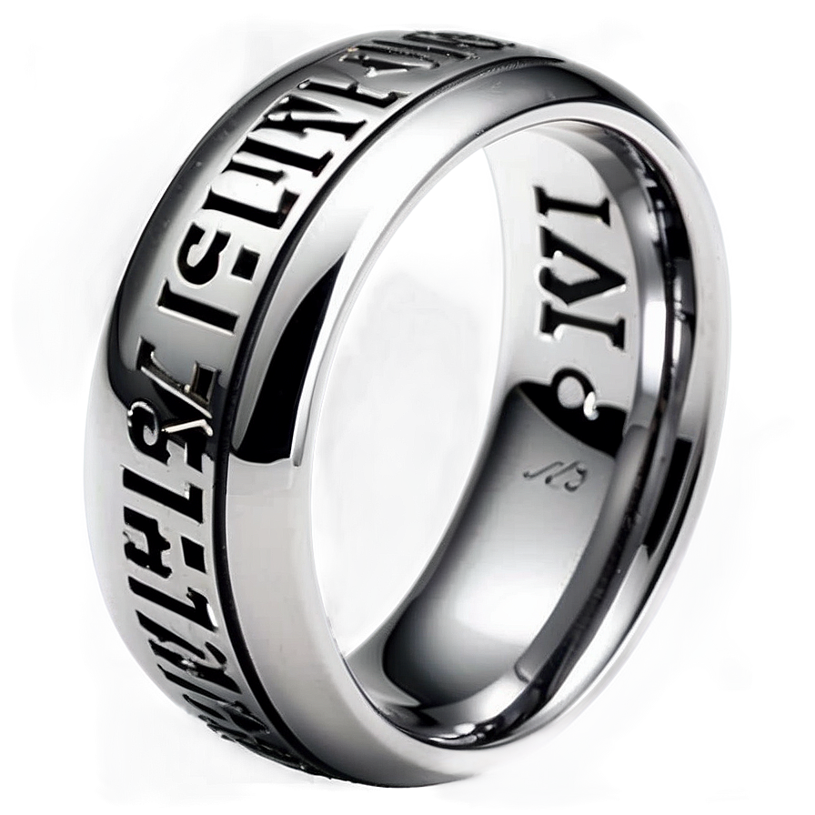 Engraved Personalized Rings Png Wdp