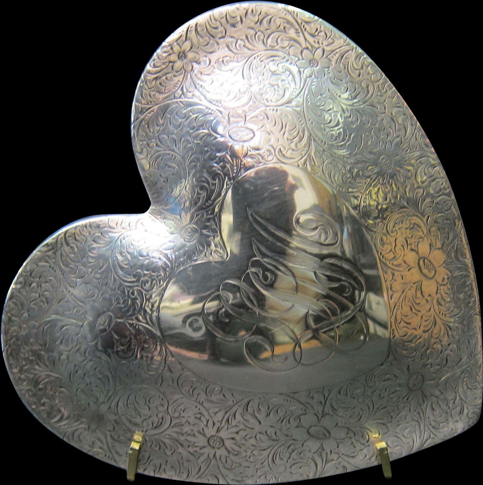 Vintage Valentine's Heart Shape Jewel Case - Sculpture, HD Png Download PNG with transparent background
