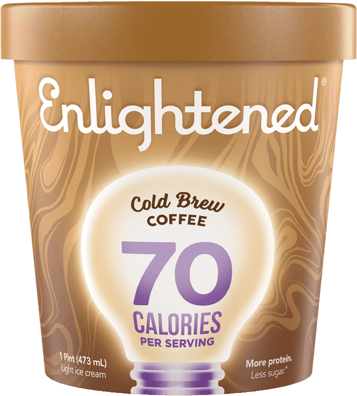 Enlightened Cold Brew Coffee Ice Cream