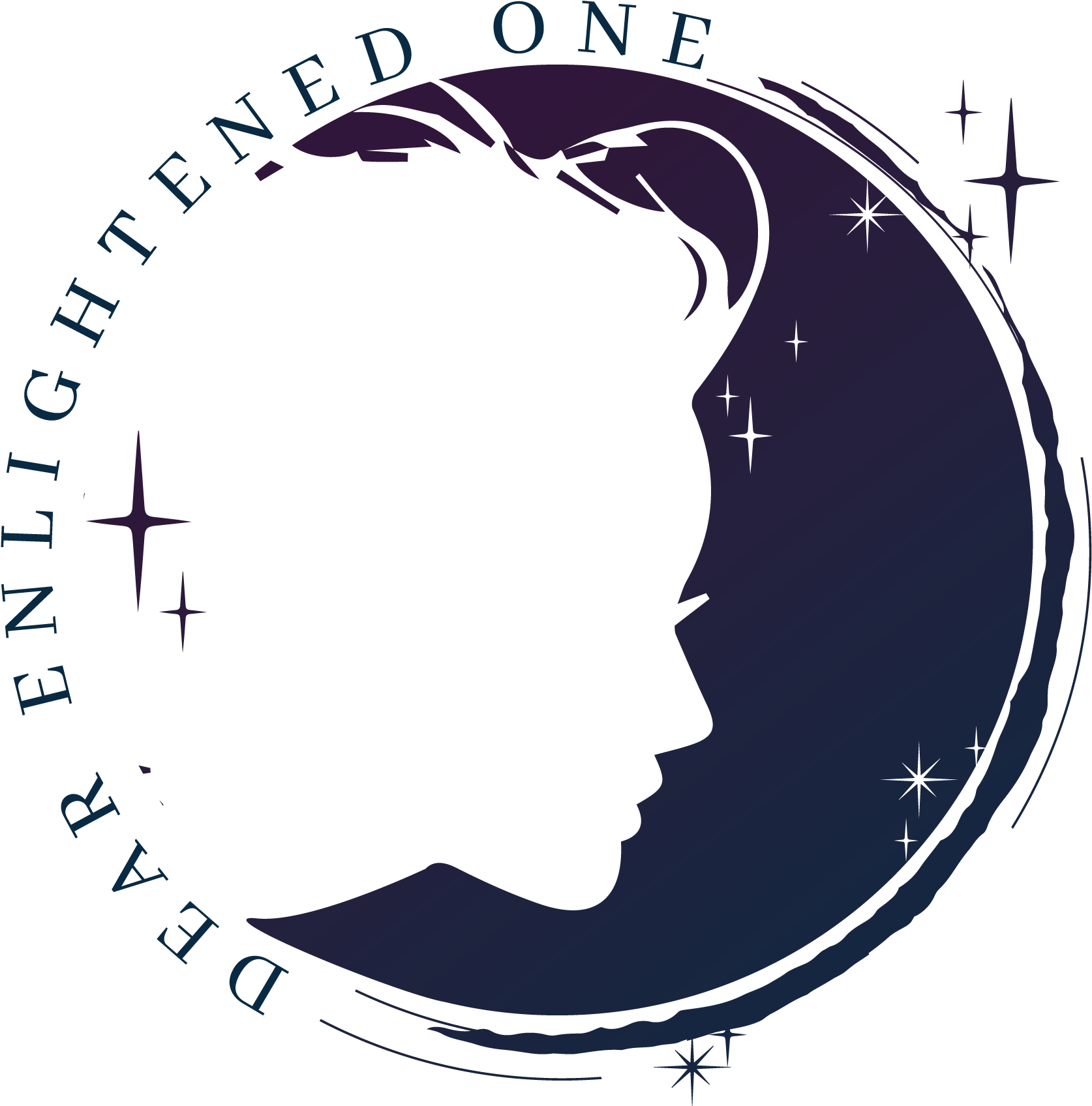 Enlightened One Silhouette Graphic