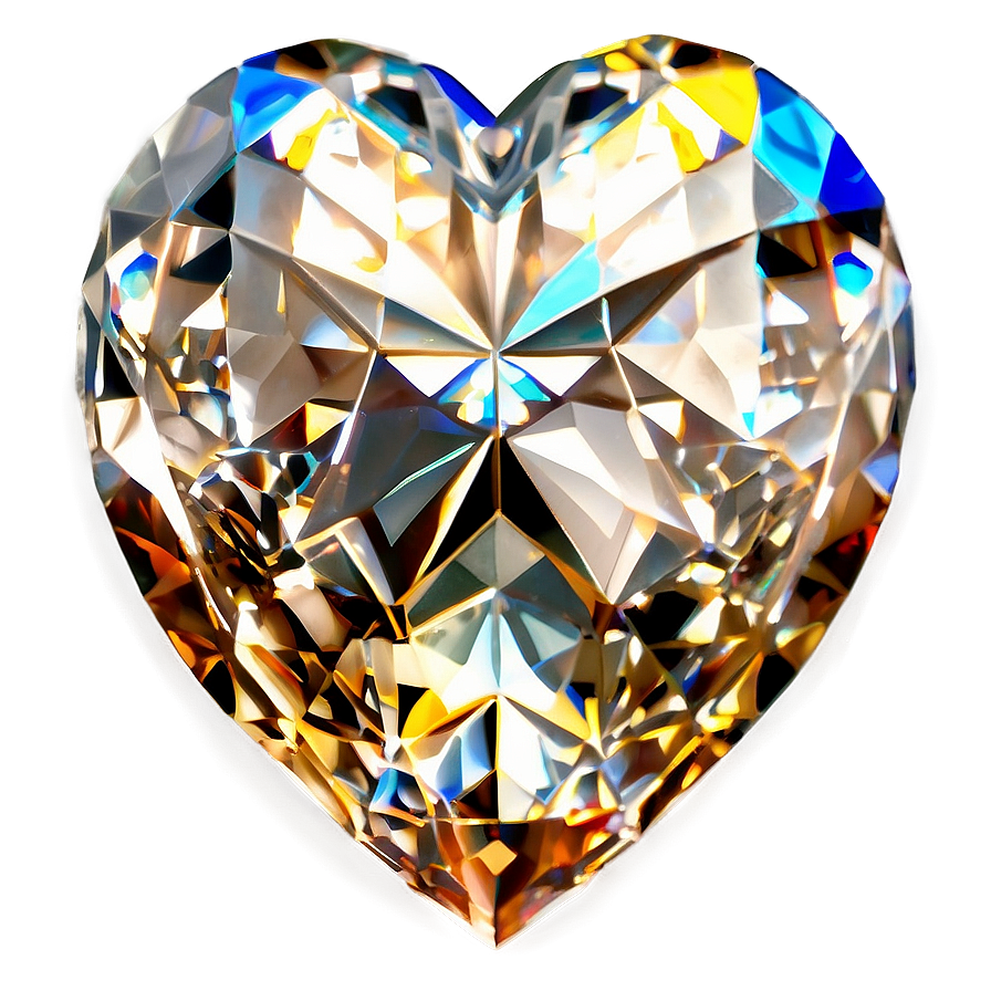 Enthralling Diamond Heart Masterpiece Png 06262024