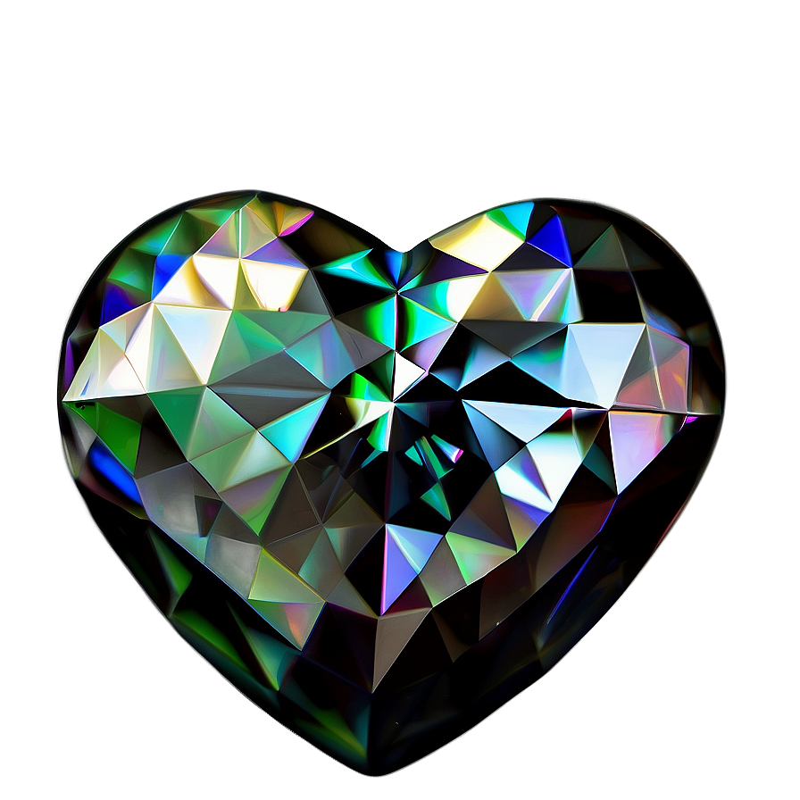 Enthralling Diamond Heart Masterpiece Png 12