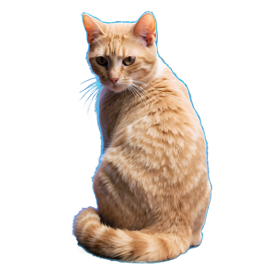 Enticing Cat Pose Png 1