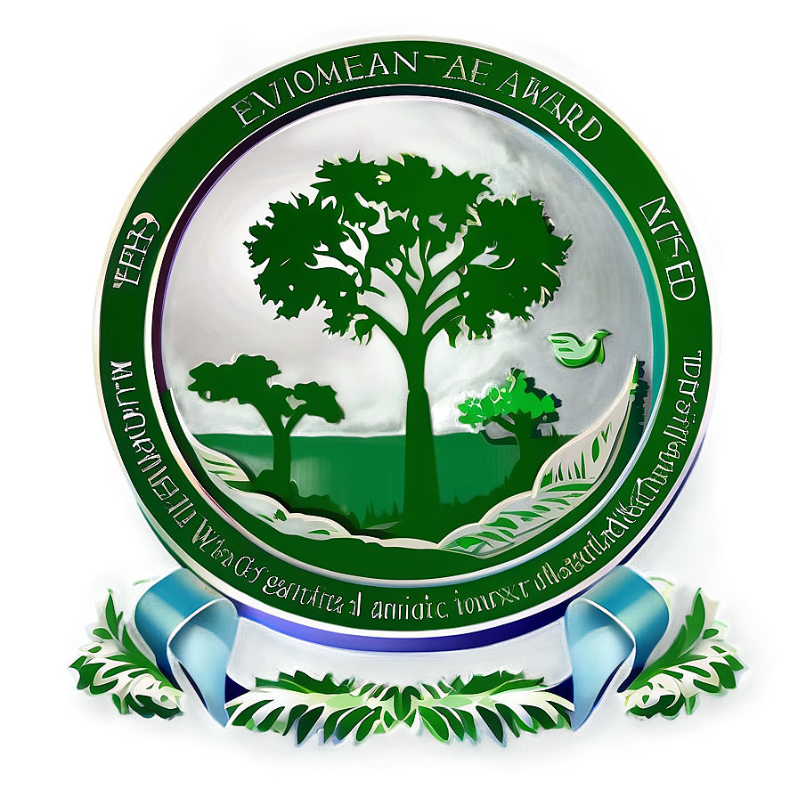 Environmental Award Emblem Png Ggk