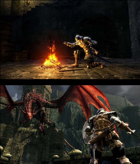 Epic Fantasy Game Moments PNG with transparent background