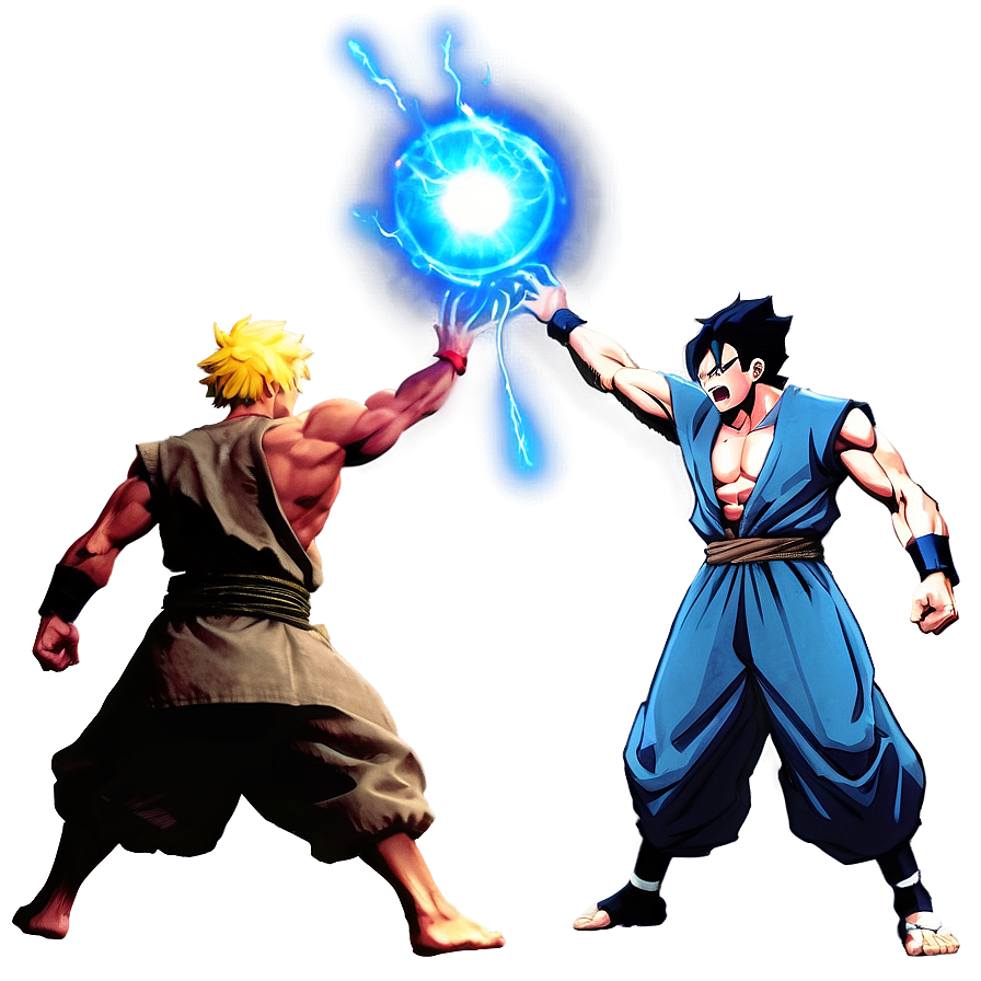 Epic Rasengan Clash Png Xqr84